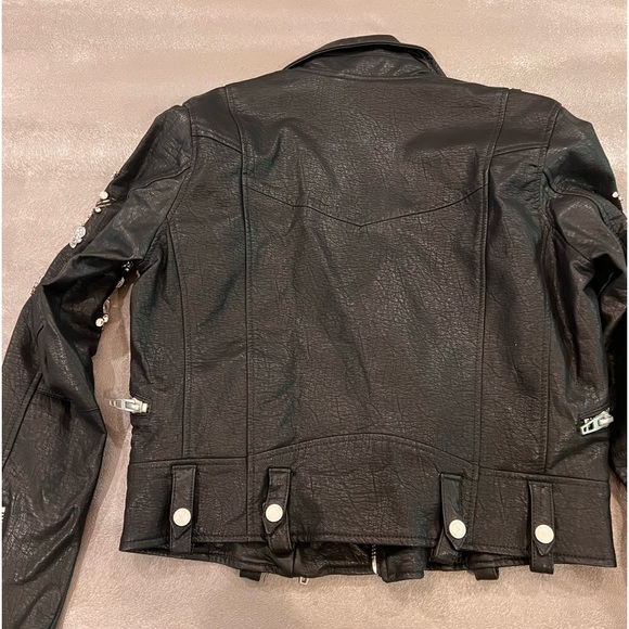 Blank NYC black biker jacket. Size S - Picture 2 of 6